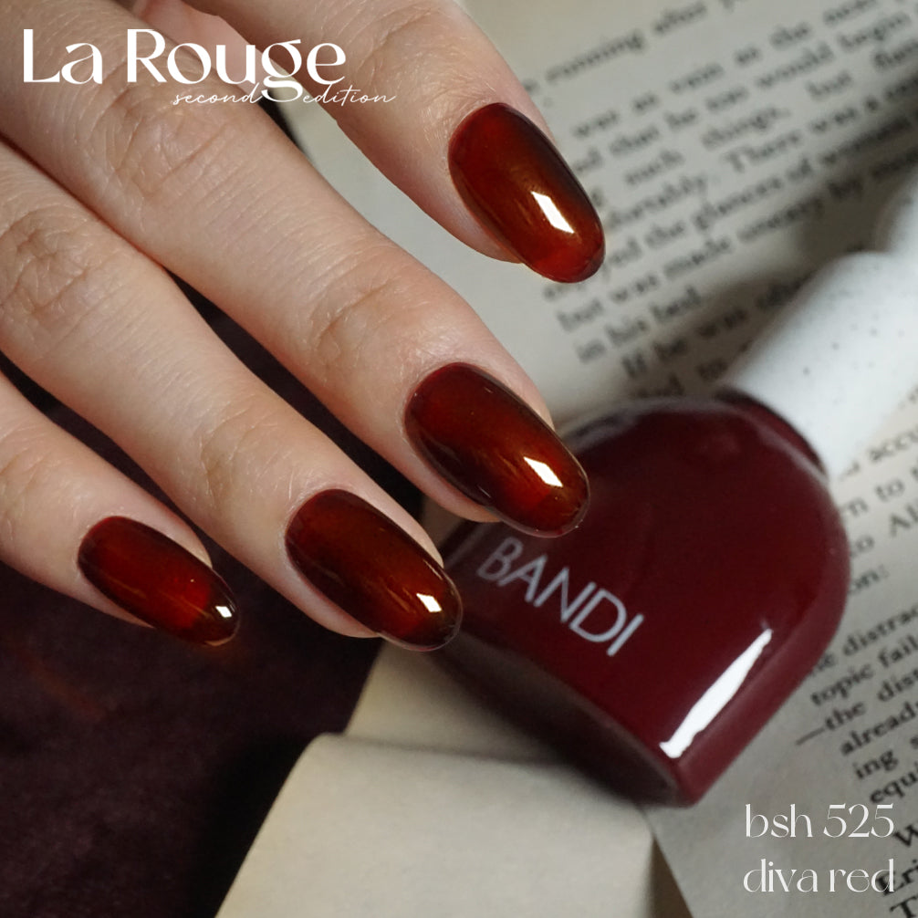 【セット箱なし】BANDI ジェル トレンドセット_23_2nd Edition LA ROUGE 4色(ラルージュ)