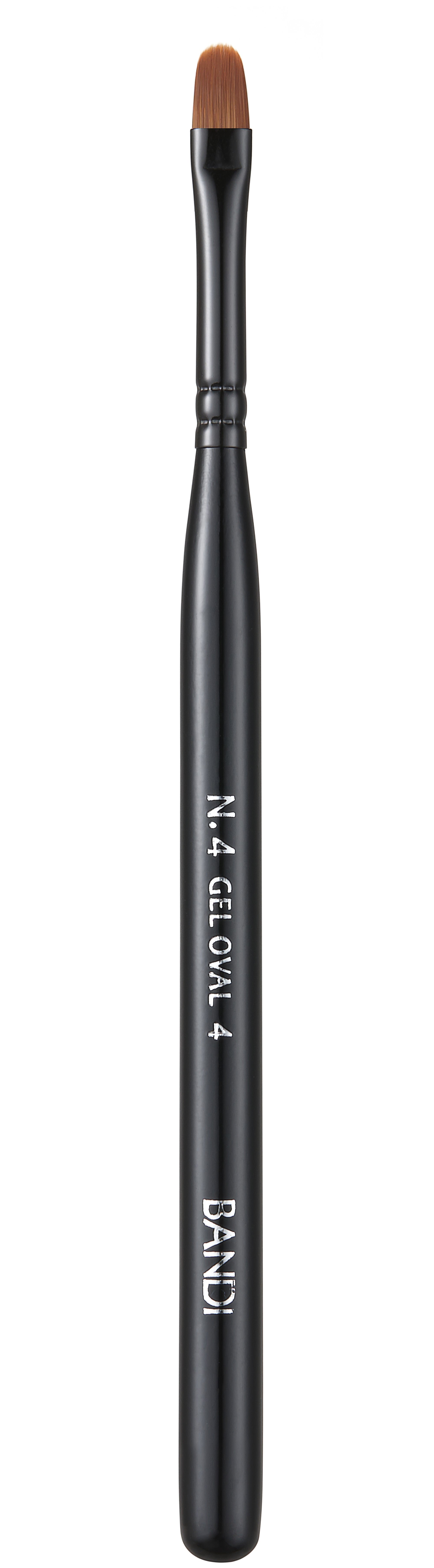 ジェリストブラシNo.4 (フルコート、キューティクルライン作業、ハイポイント)