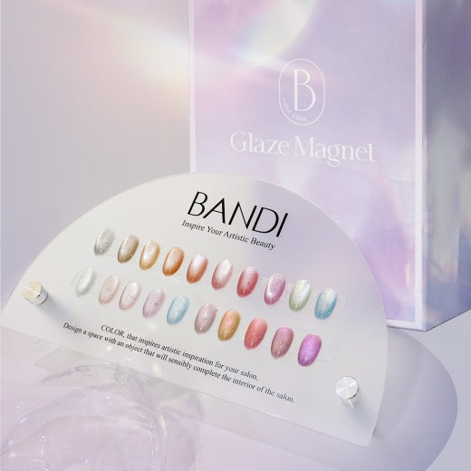 【限定数量】[BANDI]ジェル_グレーズマグネット 20 Colorセット ( Magnet 20colors  )