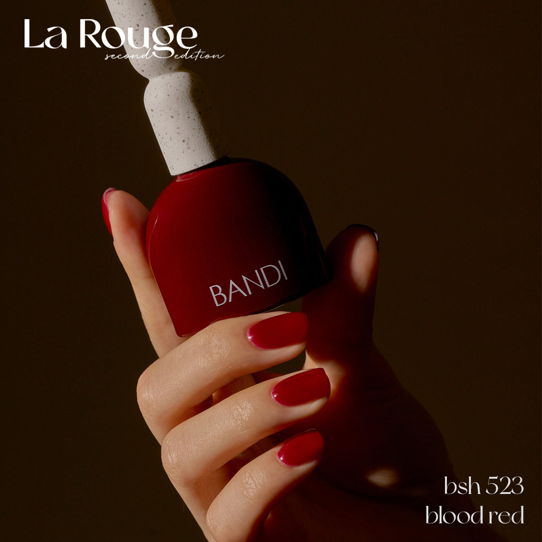 BANDI ジェル トレンドセット_23 LA ROUGE 4色（ラルージュ）10ｇ硬化時間