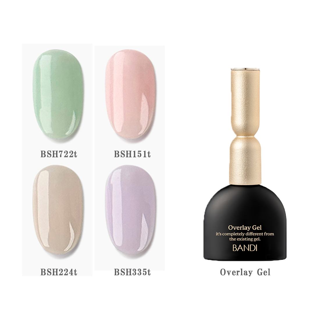 【10%off】[BANDI] Trend Set Peony Soap 4colors + Overlay Gel