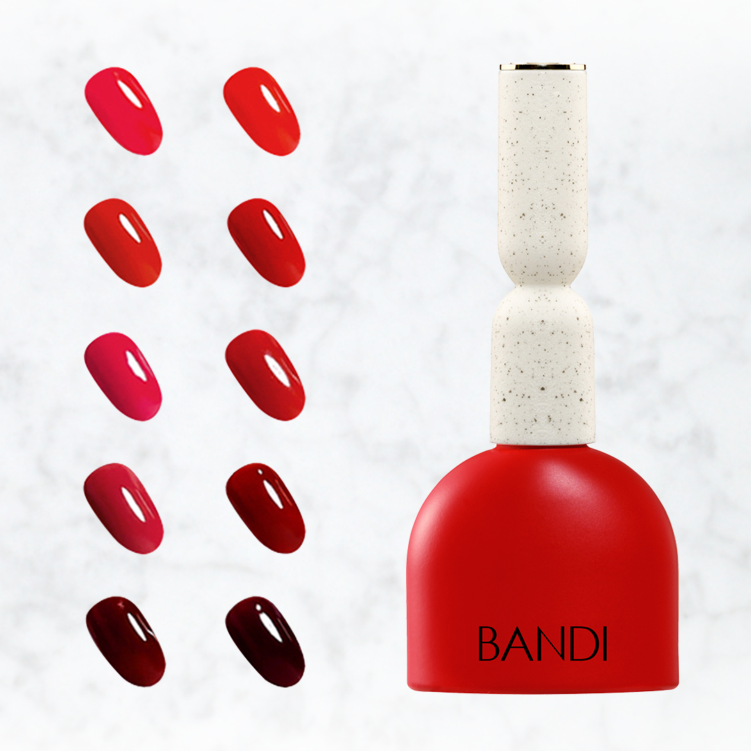 [BANDI]カラージェルソリッド(Red Colors)
